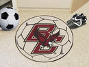 Small Round Rugs NCAA Boston College Soccer Ball 27" diameter
