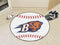 Round Rugs NCAA Bucknell Baseball Mat 27" diameter