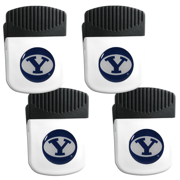 NCAA - BYU Cougars Clip Magnet with Bottle Opener, 4 pack-Other Cool Stuff,College Other Cool Stuff,BYU Cougars Other Cool Stuff-JadeMoghul Inc.