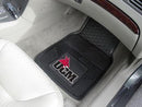 Custom Car Mats NCAA Central Missouri 2-pc Vinyl Front Car Mats 17"x27"