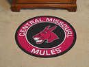 Round Rugs For Sale NCAA Central Missouri Roundel Mat 27" diameter