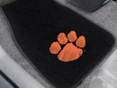 Rubber Car Mats NCAA Clemson 2-pc Embroidered Front Car Mats 18"x27"