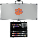 NCAA - Clemson Tigers 8 pc Tailgater BBQ Set-Tailgating & BBQ Accessories,College Tailgating Accessories,Clemson Tigers Tailgating Accessories-JadeMoghul Inc.