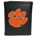 NCAA - Clemson Tigers Tri-fold Wallet Large Logo-Wallets & Checkbook Covers,College Wallets,Clemson Tigers Wallets-JadeMoghul Inc.