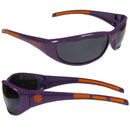 NCAA - Clemson Tigers Wrap Sunglasses-Sunglasses, Eyewear & Accessories,Sunglasses,Wrap Sunglasses,College Wrap Sunglasses-JadeMoghul Inc.