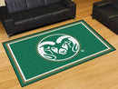 5x8 Area Rugs NCAA Colorado State 5'x8' Plush Rug