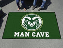 Indoor Outdoor Rugs NCAA Colorado State Man Cave UltiMat 5'x8' Rug