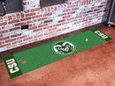 Rugs NCAA Colorado State Putting Green Mat 18"x72" Golf Accessories