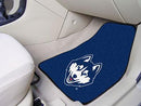 Rubber Car Mats NCAA Connecticut 2-pc Carpeted Front Car Mats 17"x27"