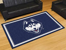 5x8 Area Rugs NCAA Connecticut 5'x8' Plush Rug