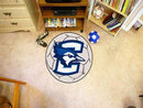 Round Entry Rugs NCAA Creighton Soccer Ball 27" diameter