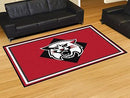 5x8 Rug NCAA Davidson 5'x8' Plush Rug