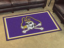 4x6 Rug NCAA East Carolina 4'x6' Plush Rug
