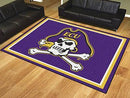 8x10 Rug NCAA East Carolina 8'x10' Plush Rug