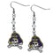 NCAA - East Carolina Pirates Crystal Dangle Earrings-Jewelry & Accessories,Earrings,Crystal Dangle Earrings,College Crystal Earrings-JadeMoghul Inc.