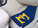 Custom Car Mats NCAA East Tennessee State 2-pc Carpeted Front Car Mats 17"x27"
