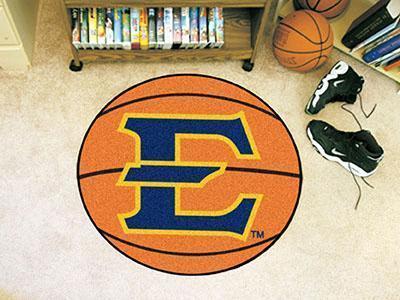 Round Area Rugs NCAA East Tennessee State Basketball Mat 27" diameter