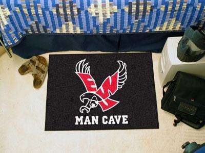 Area Rugs NCAA Eastern Washington Man Cave Starter Rug 19"x30" red