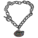 NCAA - Florida Gators Charm Chain Bracelet-Jewelry & Accessories,Bracelets,Charm Chain Bracelets,College Charm Chain Bracelets-JadeMoghul Inc.