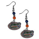 NCAA - Florida Gators Fan Bead Dangle Earrings-Jewelry & Accessories,Earrings,Fan Bead Earrings,College Fan Bead Earrings-JadeMoghul Inc.