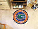 Round Area Rugs NCAA Florida Roundel Mat 27" diameter