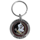 NCAA - Florida St. Seminoles Carved Metal Key Chain-Key Chains,Scultped Metal Key Chains,College Scultped Metal Key Chains-JadeMoghul Inc.