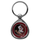 NCAA - Florida St. Seminoles Chrome Key Chain-Key Chains,Chrome Key Chains,College Chrome Key Chains-JadeMoghul Inc.