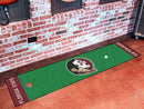 Long Runner Rugs NCAA Florida State Putting Green Runner 18"x72" Golf Accessories