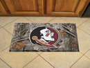 Custom Welcome Mats NCAA Florida State Scraper Mat 19"x30" Camo