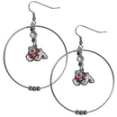 NCAA - Fresno St. Bulldogs 2 Inch Hoop Earrings-Jewelry & Accessories,Earrings,2 inch Hoop Earrings,College Hoop Earrings-JadeMoghul Inc.