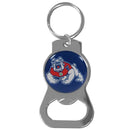 NCAA - Fresno St. Bulldogs Bottle Opener Key Chain-Key Chains,Bottle Opener Key Chains,College Bottle Opener Key Chains-JadeMoghul Inc.