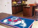 5x8 Rug NCAA Fresno State 5'x8' Plush Rug