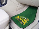 Weather Car Mats NCAA George Mason 2-pc Carpeted Front Car Mats 17"x27"