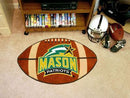 Modern Rugs NCAA George Mason Football Ball Rug 20.5"x32.5"