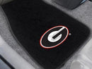 Car Floor Mats NCAA Georgia 2-pc Embroidered Front Car Mats 18"x27"