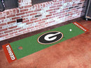 Hallway Runner Rug NCAA Georgia Putting Green Runner 18"x72" Golf Accessories