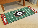 Kitchen Runner Rugs NCAA Georgia Runner Mat 30"x72"