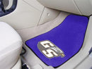 Car Mats NCAA Georgia Southern 2-pc Carpeted Front Car Mats 17"x27"