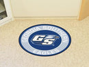 Round Outdoor Rugs NCAA Georgia Southern Roundel Mat 27" diameter