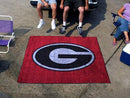 Grill Mat NCAA Georgia Tailgater Rug 5'x6'