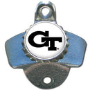 NCAA - Georgia Tech Yellow Jackets Wall Mounted Bottle Opener-Home & Office,Wall Mounted Bottle Openers,College Wall Mounted Bottle Openers-JadeMoghul Inc.