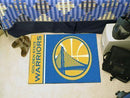 Area Rugs NCAA Golden State Warriors Uniform Starter Rug 19"x30"