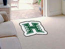 Custom Door Mats NCAA Hawaii Mascot Custom Shape Mat