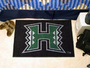 Outdoor Rug NCAA Hawaii Starter Rug 19"x30"