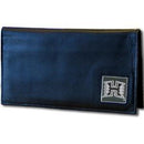 NCAA - Hawaii Warriors Deluxe Leather Checkbook Cover-Wallets & Checkbook Covers,Checkbook Covers,Wallet Checkbook Covers,Window Box Packaging,College Wallet Checkbook Covers-JadeMoghul Inc.
