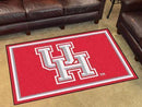 4x6 Area Rugs NCAA Houston 4'x6' Plush Rug