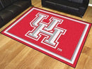8x10 Rug NCAA Houston 8'x10' Plush Rug