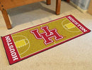 Runner Rugs NCAA Houston Basketball Court Runner Mat 30"x72"