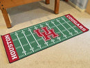 Hallway Runner Rug NCAA Houston Runner Mat 30"x72"