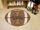 Cheap Rugs For Sale NCAA Idaho Football Ball Rug 20.5"x32.5"